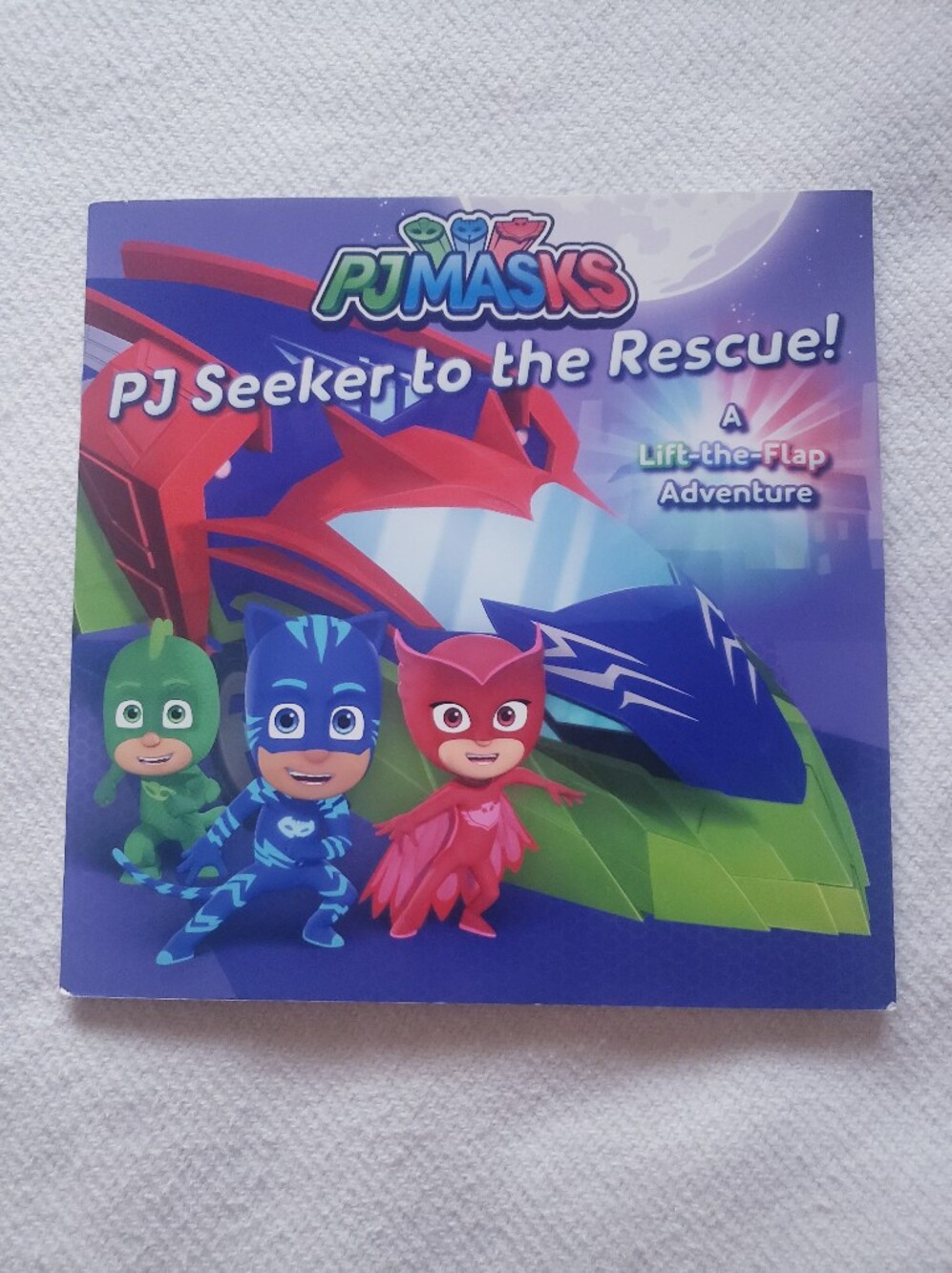 PJ Masks PJ Seeker To The Rescue Lift The Flap Children's Book